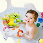 Rotating Spray Turtle Toy | Engaging Bath Time Water Play