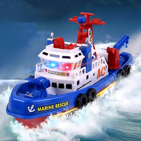 Rescue Boat Toy for Kids | Flashing Lights and Fun Sounds