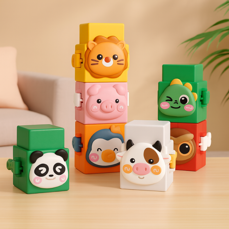 Animal Stacking Blocks | Fun Learning Toy for Toddlers