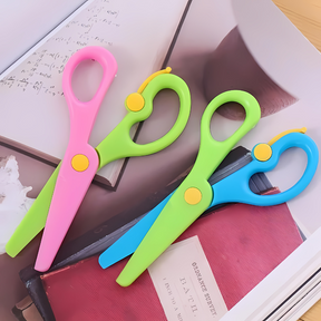 Child-Safe Craft Scissors | Colorful, Easy-to-Use Design