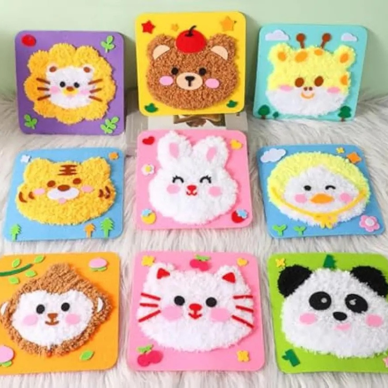 Sewing Kit for Kids | Fun and Creative Fluffy Animal Craft
