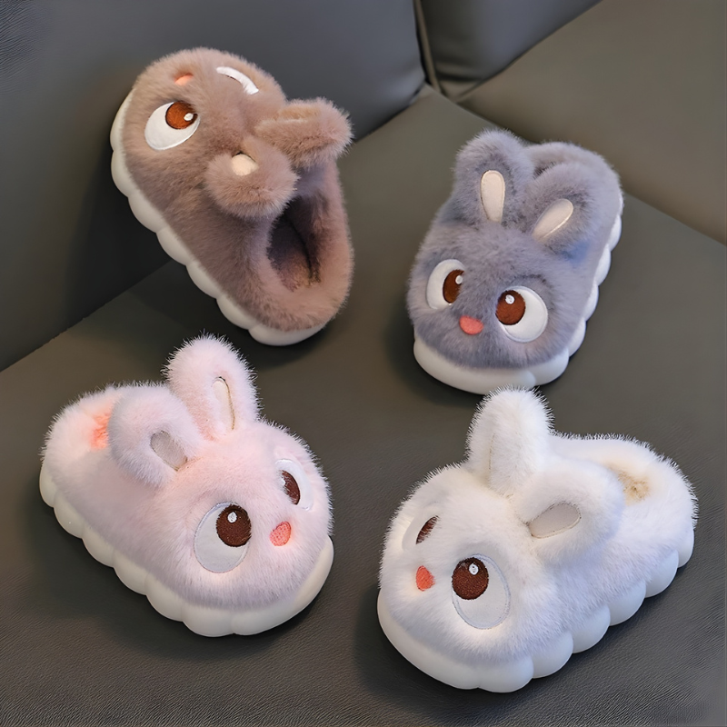Cozy Bunny Slippers for Kids | Soft, Non-Slip, Warm Indoor Footwear
