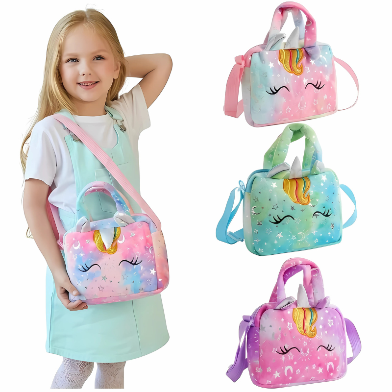 Unicorn Pouch for Kids | Colorful, Lightweight Adventure Bag