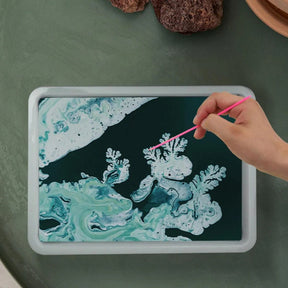 Water Marbling Art Kit | Interactive Swirl Tools for Creative Play