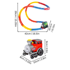 3D Train Track Adventure | Interactive Play with Lights and Sounds