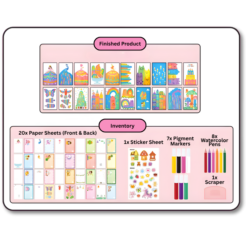 Creative Painting Kit for Kids | Boosts Confidence and Fine Motor Skills
