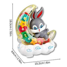 Light-Up Musical Bunny Toy | Encourages Movement and Imagination