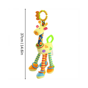 Teething Ring and Sensory Rattle | Soothes Teething Discomfort and Stimulates Development
