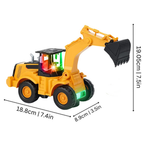 Musical Excavator Toy | Lights, Music, and Movement Fun
