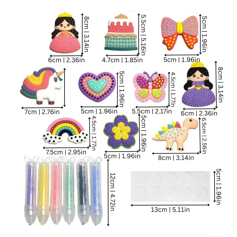 Gem Art Kit for Kids | Sparkling Creativity and Fine Motor Skills