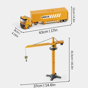 Transforming Construction Truck Playset | Inspires Creativity and Skill Development
