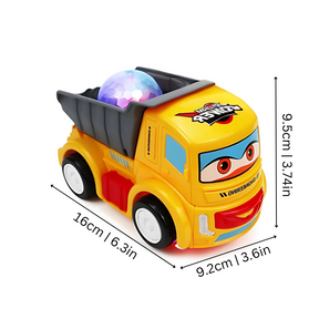 Transforming Robot Truck | Lights, Music, and Bump-and-Go Fun