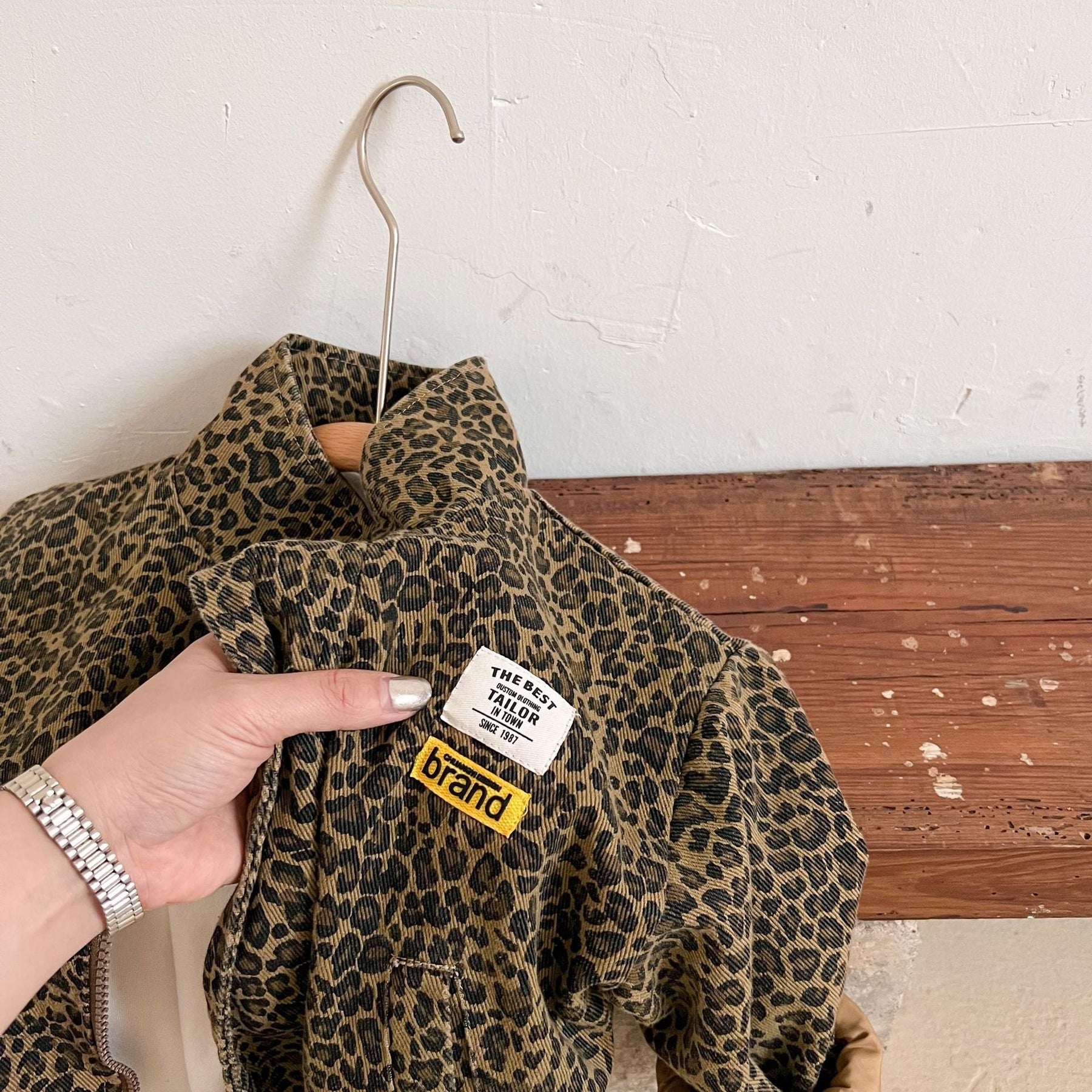 Leopard Print Girls Jacket | Trendy Casual Comfort for Kids