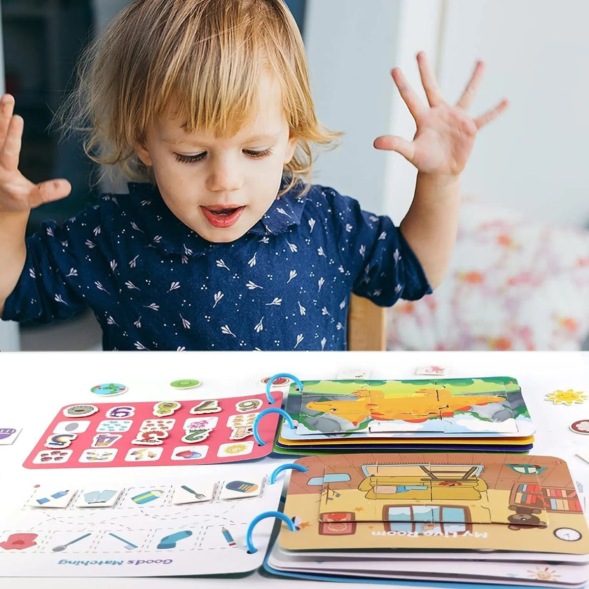 Mini Activity Book for Kids | Fun Learning and Motor Skills