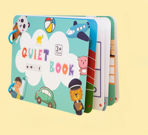 Mini Activity Book for Kids | Fun Learning and Motor Skills