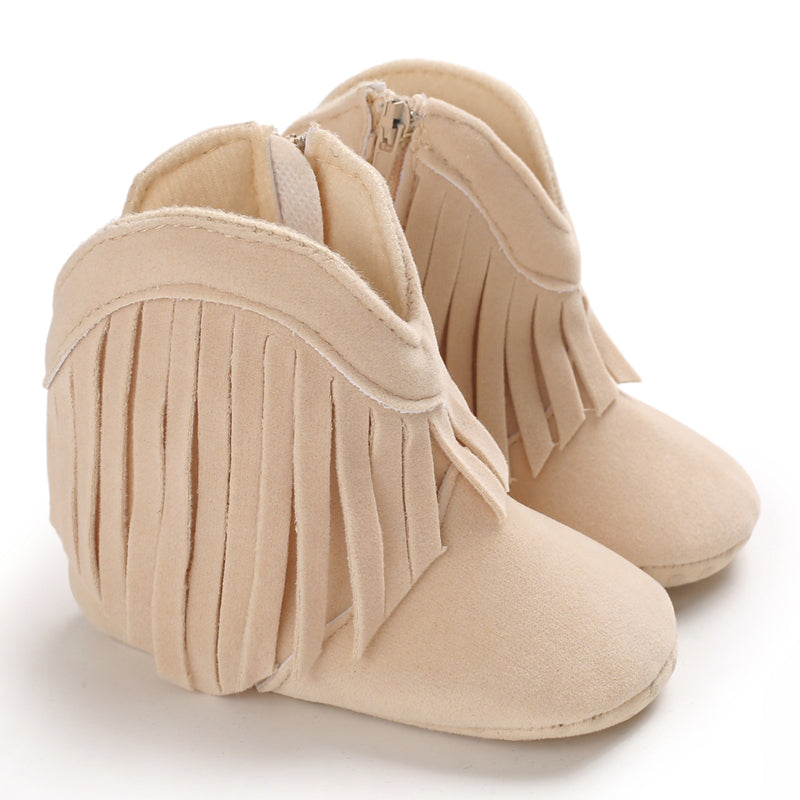Mini Girls Cowboy Boots | Slip-Resistant Sole & Soft Lining