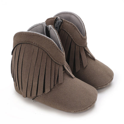 Mini Girls Cowboy Boots | Slip-Resistant Sole & Soft Lining