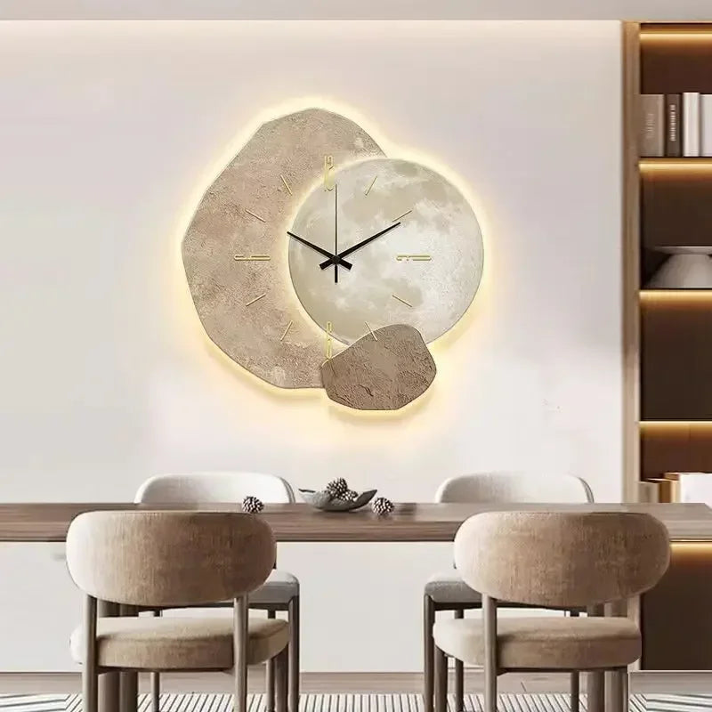 Minimalist Wall Clock | Silent Quartz Movement for Tranquil Spaces
