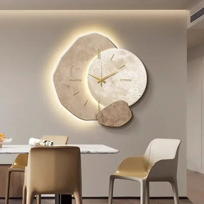 Minimalist Wall Clock | Silent Quartz Movement for Tranquil Spaces