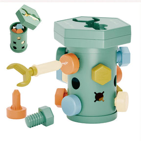 Montessori Fine Motor Skills Toy | Creative Slide and Screw Game