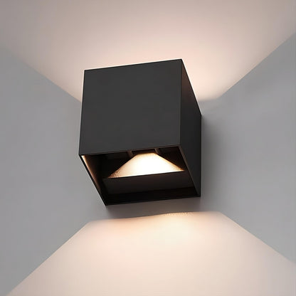 Motion Sensor Wall Light | Modern Cube Design for Hands-Free Illumination