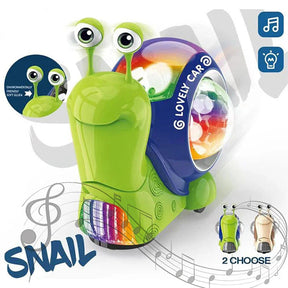 Light-Up Playmat for Toddlers | Snail & Crab Design with Interactive Features