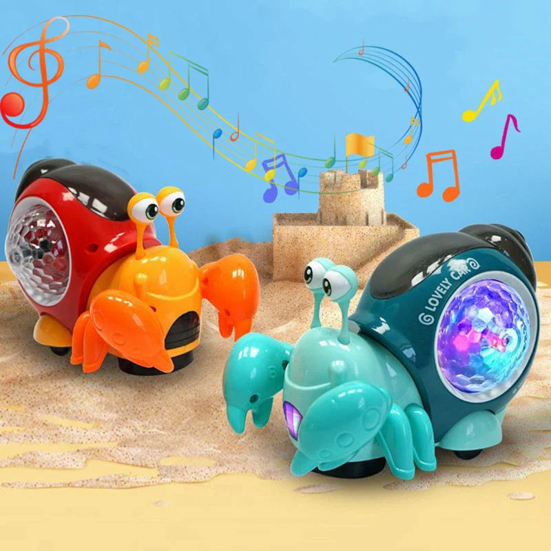 Light-Up Playmat for Toddlers | Snail & Crab Design with Interactive Features