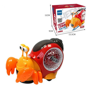 Light-Up Playmat for Toddlers | Snail & Crab Design with Interactive Features