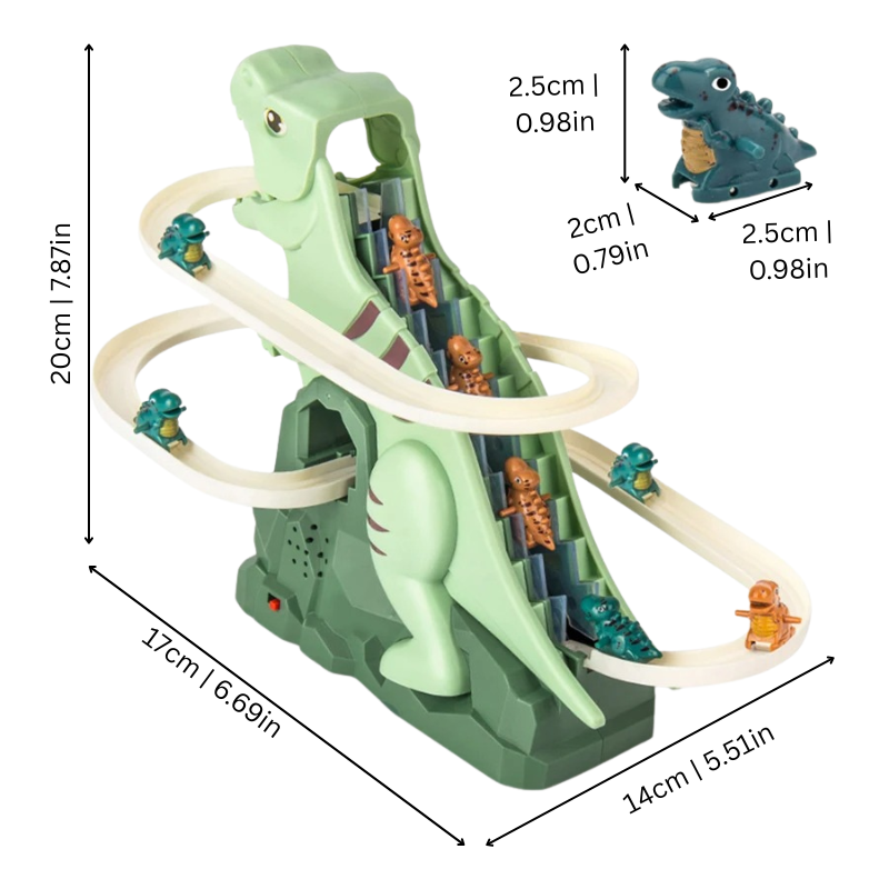 Dinosaur Racing Circuit | Interactive Lights and Music Play