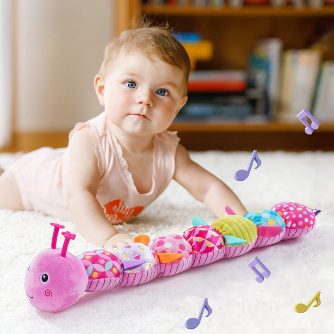 Musical Caterpillar Toy | Interactive Plush for Sensory Play