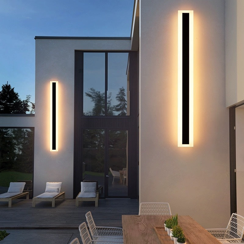 LED Outdoor Wall Light | Modern Design with Warm Glow