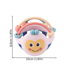 Baby Teething Ring Toy | Soft Silicone for Soothing Relief