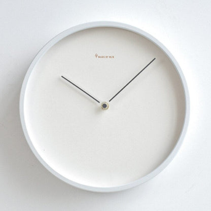 Silent Minimalist Wall Clock | Scandinavian Design with No Ticking Sound