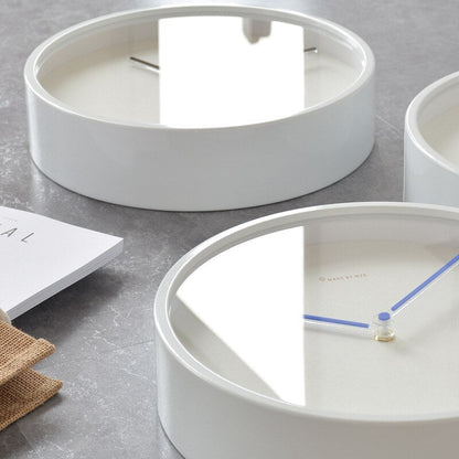 Silent Minimalist Wall Clock | Scandinavian Design with No Ticking Sound