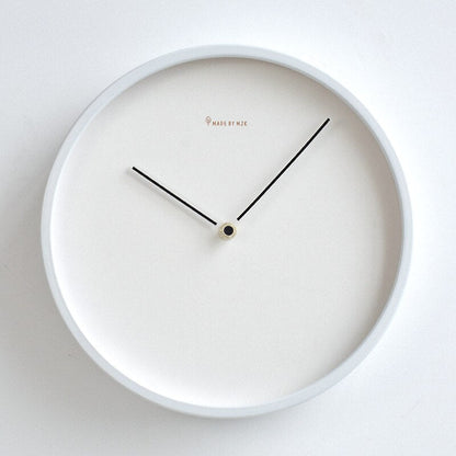 Silent Minimalist Wall Clock | Scandinavian Design with No Ticking Sound