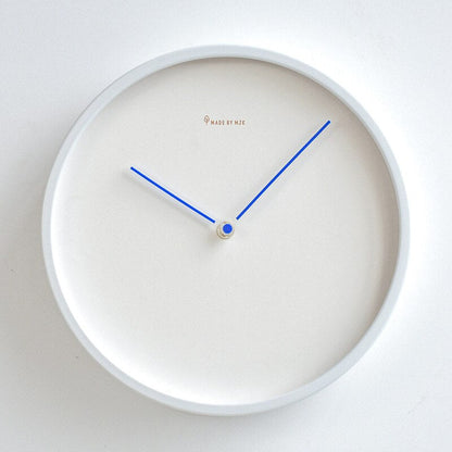 Silent Minimalist Wall Clock | Scandinavian Design with No Ticking Sound