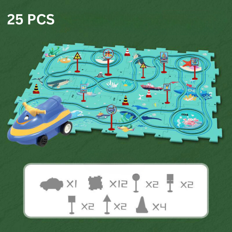 Customizable Racing Track Set | Sparks Creativity and Problem-Solving