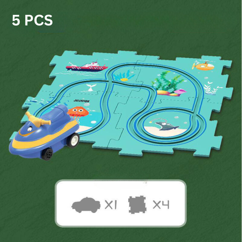 Customizable Racing Track Set | Sparks Creativity and Problem-Solving