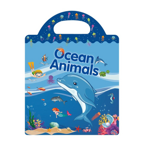 Reusable Sticker Book for Kids | Mess-Free Fun with Animal Themes