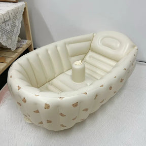 Inflatable Baby Bathtub | Safe, Portable, Non-Slip Design