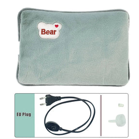 Rechargeable Hot Water Bottle | Soft Plush for Cozy Warmth