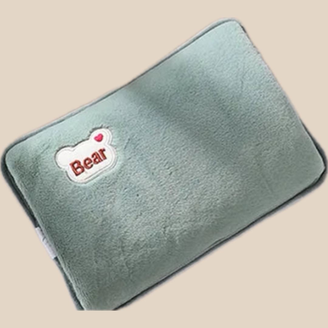 Rechargeable Hot Water Bottle | Soft Plush for Cozy Warmth