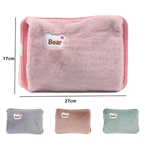 Rechargeable Hot Water Bottle | Soft Plush for Cozy Warmth