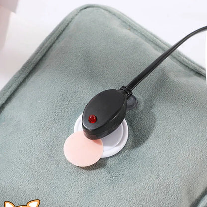 Rechargeable Hot Water Bottle | Soft Plush for Cozy Warmth