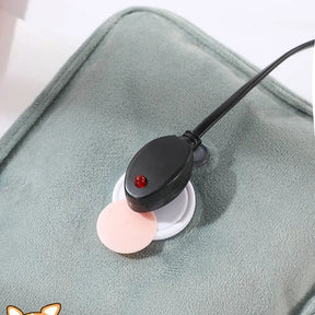 Rechargeable Hot Water Bottle | Soft Plush for Cozy Warmth