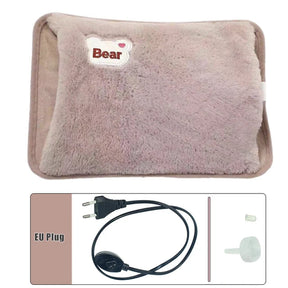 Rechargeable Hot Water Bottle | Soft Plush for Cozy Warmth