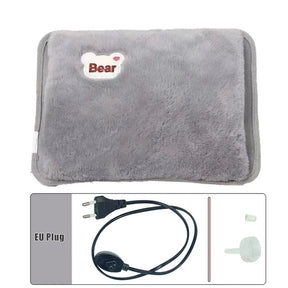 Rechargeable Hot Water Bottle | Soft Plush for Cozy Warmth