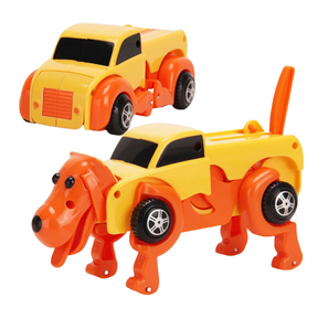 Wind-Up Animal Car Toy | Stimulates Creativity and Imagination