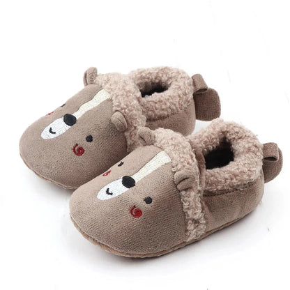 Toddler Animal Slippers | Soft, Non-Slip, Fun Design