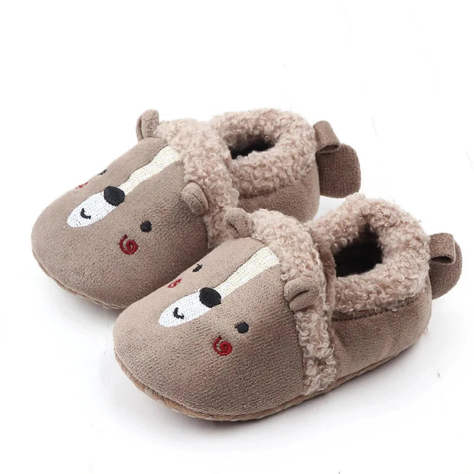 Toddler Animal Slippers | Soft, Non-Slip, Fun Design